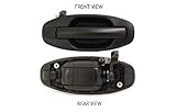 Hyundai Santa Fe Black Outside Rear Passenger Side Replacement Door Handle