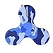 LEEHUR LED Fidget Spinner with Micro-USB Charger EDC Tri Hand Spinner Toy High Speed Stress and Anxiety Relief Toy Camouflage Blue