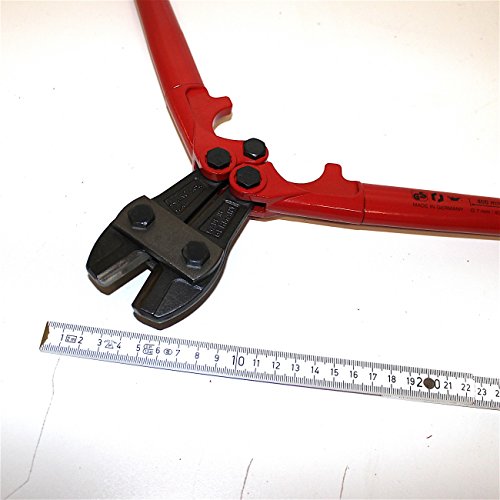 Bolzenschneider 450 mm 18 zoll Schnittstärke max. 7 mm gehärteter Stahl Bolzenschere Drahtschneider Stahlschere… – Bild 5