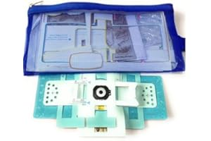 GENERIC Aryan Innovations Foldscope Assembled Classroom Instruments Kit, Paper Microscope, DIY Education Kit for Children Pack of 1