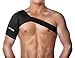 GOGO Shoulder Support, Shoulder Brace, Shoulder Sleeve, Black - L