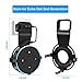 Echo Dot 2nd Generation Wall Mount Hanger Holder Stand, Alexa Accessories Outlet Speaker Holder Round Voice Assistants Stand Your Smart Home with Short Cable (Black)