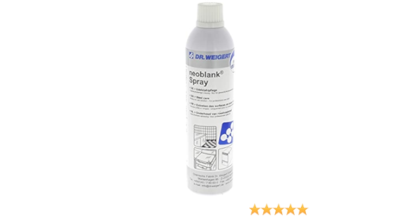 Limpiador de acero inoxidable y cromo neoblank.