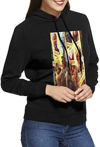 パーカー ポケットのない女性用パーカー ゾンビzombie 春秋と冬の女性のトップス ホーム スポーツ 旅行 在庫一掃 ショッピング 学校 ランニング