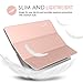 MoKo Case Fit iPad Air - Slim Lightweight Smart Shell Stand Cover with Translucent Frosted Back Protector Fit iPad Air 9.7