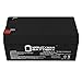 Mighty Max Battery ML3-12 Replacement For Toro Lawn mower # 106-8397 BATTERY-12 VOLT