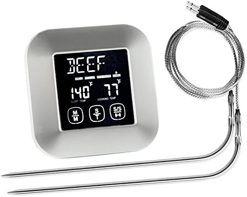Kywo Digital Baking Thermometer with Timer - Instant Read Digital Thermometer for Cakes, Desserts and Bread