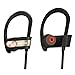 Bluetooth Headphones, IWAVION Wireless Bluetooth V4.1 Stereo Sports Earphones,Wireless Noise Cancelling IPX4 Sweatproof Running Earbuds Headset with Built-in Mic for iPhone Samsung (Gold)