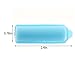 12Pcs Foam Sponge Hair Rollers, Blue Hair Curlers Bouncy Curls Style Tools Accessories