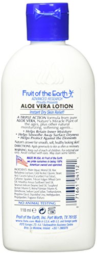 FRUIT O/T EARTH ALOE VERA LOT 4 OZ
