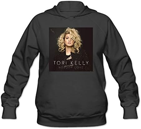 CBOAA Tori Kelly Women's Funny Hooded Sweatshirt Black