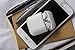 KeyBudz AirPods 2 & 1 Case [Front LED Visible] Protective Silicone Cover and Skin Compatible with Apple AirPods (Without Carabiner, Clear)