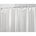 United Linens 10 Gauge HEAVY DUTY shower Curtain Liner FROSTED CLEAR,70x72, PEVA,Mildew Free, Resistant,Mold Resistant ,Eco Friendly,Vinyl,No Chemical Odor liner 70 x 72