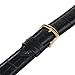 Hadley-Roma Men's 18mm Leather Watch Strap, Color:Black (Model: MSM835RA-180)