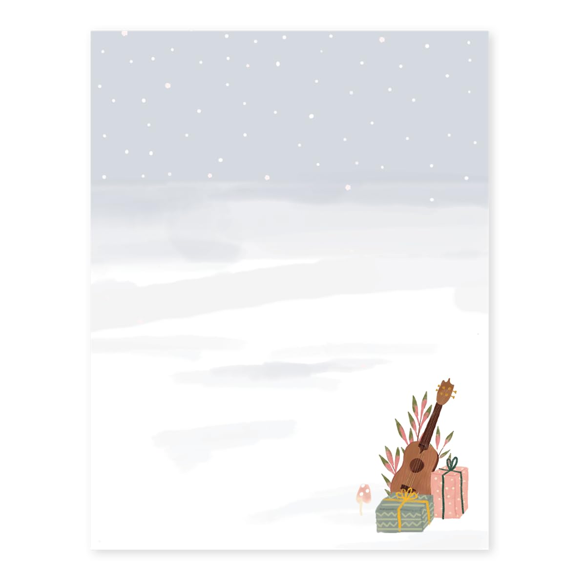 Punch Studio Molly & Rex Forest Bears Xmas Pocket Notepad (32000)