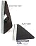 Lineco Self Stick Easel Backs White 5\", 25/Pack, 2 Packs Per Box (2PK-L328-1234