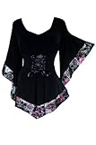 Dare To Wear Victorian Gothic Boho Women's Plus Size Treasure Corset Top