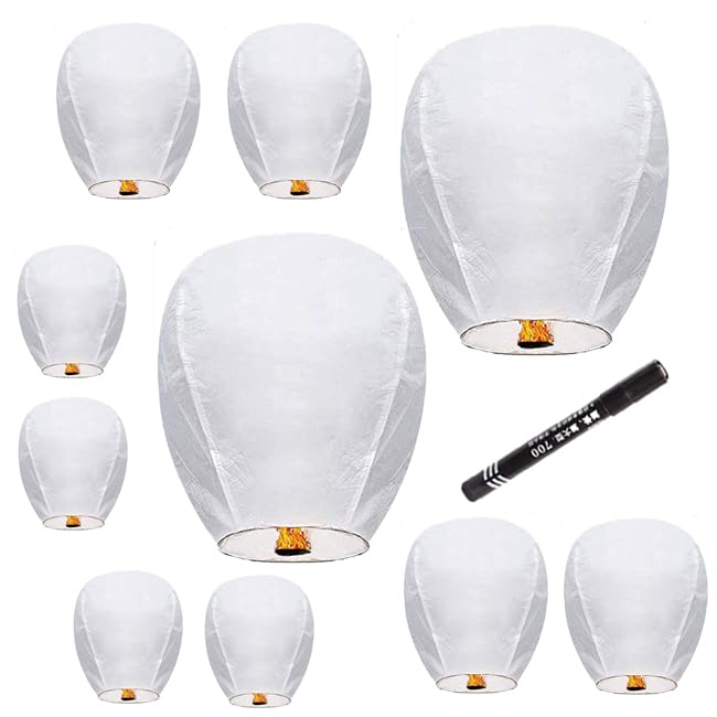 Photo 1 of 11 Pcs Paper Lanterns Assembling and Hanging These for Beach Ball Sports Parties is Hassle - Free, Lantern is Equipped with a C - Shaped Clip, Enabling Quick Setup.