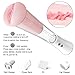 Handsfree Blow Job Stroker for Men Stamina Training Soft Silicone Device Men's Adult Toys Artificial 3D Realistic Lifelike Toys for Men Electric Deep Thrusting Massage Cup Underwear Toys, Tshirt