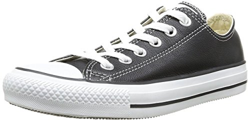 Converse Men's Chuck Taylor Leather Low Top Sneaker Black 11