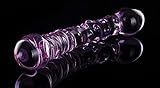 D&L sexy crystal glass stick purple