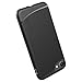 iPhone 7 Case, LUVVITT [Sleek Armor] Slim Shock Absorbing Flexible Back Cover TPU Rubber Case for Apple iPhone 7 - Black