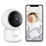 OMMC Wireless Security Camera, 1080P Home IP Camera Baby Monitor with Night Vision/2-Way Audio/Motion Detection,Works with Alexa