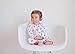 L'ovedbaby Unisex-Baby Newborn Organic Long-Sleeve Overall, Coral Cupcake, 9-12 Months