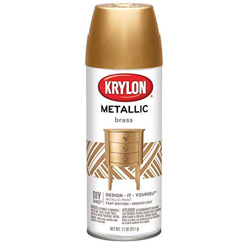 Krylon Metallic Brass Spray Paint - Image 3