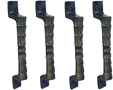 SMART SHOPHAR Aluminium Alloys Jaguar Cabinet Handle 8 Inches Antique Pack of 4 / Vintage Style/User-Friendly Installation/Durable Construction/Enhances Cabinet Aesthetics