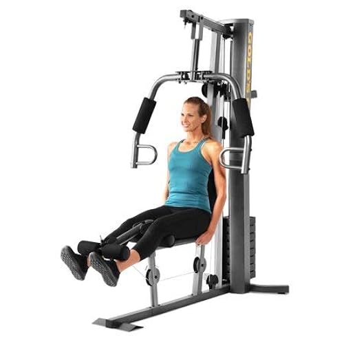 Kinelo Gold's Gym XRS 50 Home Gym with High and Low Pulley System