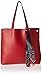 Calvin Klein Rachel Chemtech Novelty Bandana Print Scarf Tote, red