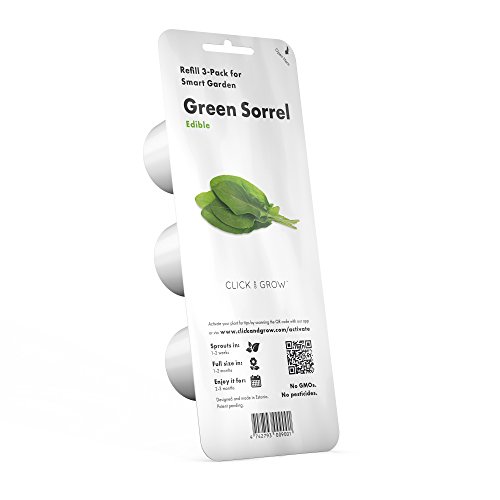 Click and Grow Smart Garden Green Sorrel Plant Pods, 3-Pack - Thumbnail 4
