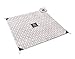 Monkey Mat - Plush Mat | Lightweight Luxuriously Soft Waterproof Picnic Travel Blanket with Corner Weights - 5' x 5' (Gray Arrows)
