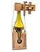 BSIRI Think for Bottle Puzzle Challenging Brain Teaser and Holder Game Functional Storage Ideal for Bottles Lover and Fun Gifts Hard Games