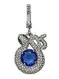 Juicy Couture Pave Snake W Blue Center