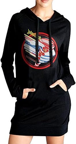 Women's Judas Priest Heavy Metal Sweatshirt Dress Hoodie