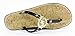 MICHAEL Michael Kors MK Charm Jelly Thong Sandal,Black,10 M US