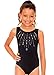TumbleWear Girl's Simone Jewels Leotard