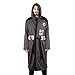 Star Wars Darth Vader Adult's Costume Bath Robe,Grey-dark,Large/ XLarge