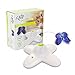 ALL FOR PAWS Interactives Cat Teaser Toy Catnip Toy Flutter Bug Cat Wand Toy Cat Fun Playing Toys Kitten Toys (Shiny Butterfly)