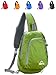 Venture Pal Sling Shoulder Crossbody Bag Lightweight Hiking Travel Backpack Daypack for Men Women