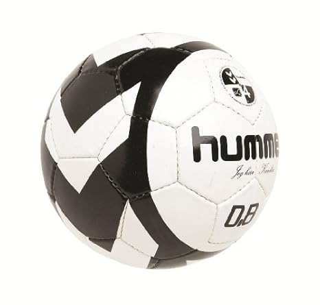 Hummel 0.8 Streetball - Balón de fútbol, color blanco/negro, talla ...