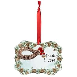 Dusky Western Hognose Snake Christmas Ornament 2024