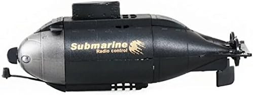 Mini 6-Channel Remote Control Submarine Black