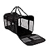 Petroad Collapsible Pet Travel Carrier Bag, Soft-Sided Carriers, Black
