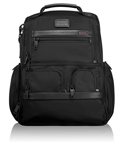 Tumi Alpha 2 Compact Laptop Brief Pack, Black, One Size