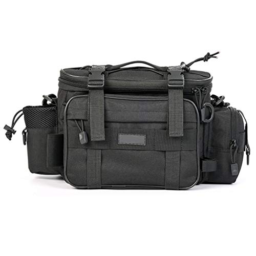 Toporchid Sport Outdoor Angeltasche Kamera Fototasche Multifunktionstaschen Umhängetaschen (Schwarz)