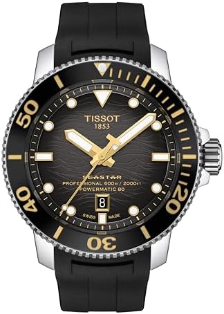 Amazon.com: Tissot Seastar 1000 Quartz GMT : Clothing, Shoes & Jewelry