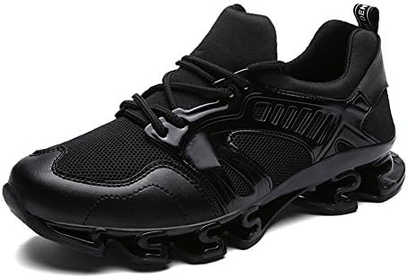 GOMNEAR Men's Running Shoes Springblade Stylish Antiskid Jogging Walking Athletic Sport Sneakers